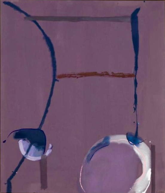 HELEN FRANKENTHALER (1928-2011)&amp;nbsp;

Saturday Night

1985
Acrylic on canvas
83 3/4 x 71 1/2 inches
212.7 x 181.6 cm