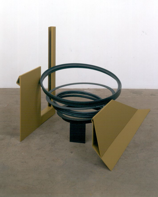 ANTHONY CARO (1924-2013)

Round One

1972

Steel, painted

43 x 43 x 62 1/2 inches&amp;nbsp;
109 x 109 x 159 cm
