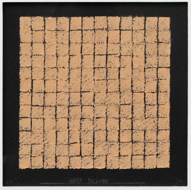 JOSEPH MARIONI (1943-2024)

Mars Yellow

2007

Oil pastel on paper

5 1/2 x 5 1/2 inches
14 x 14 cm