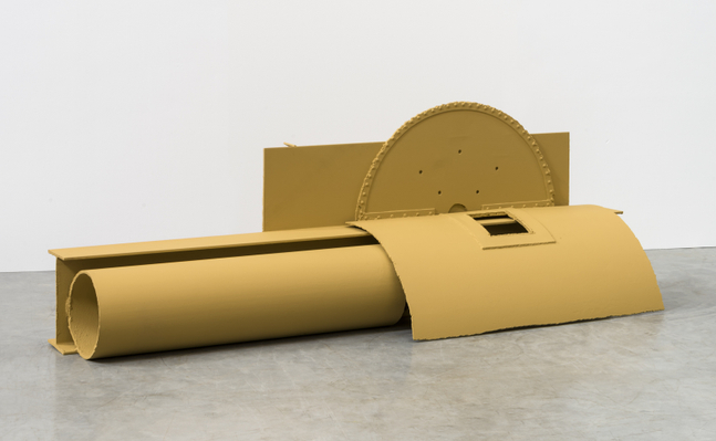 ANTHONY CARO (1924-2013)&amp;nbsp;

Del Rio

1970-71
Steel, painted yellow
30 x 86 x 24 inches
76.2 x 218.4 x 61 cm