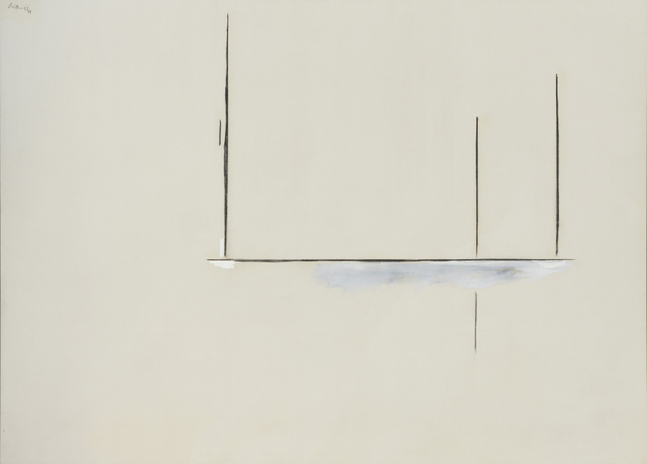 ROBERT MOTHERWELL (1915-1991)

Open #184

1969

Acrylic and charcoal on canvas

88 5/8 x 122 inches
225 x 310 cm