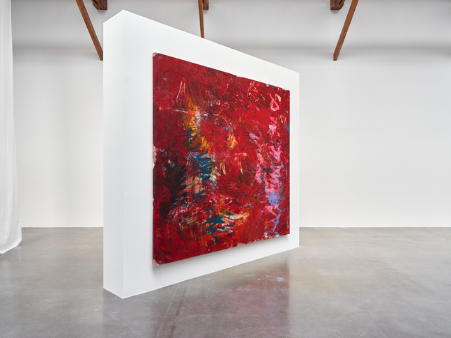 installation view oscar murillo: el pozo de agua, kurimanzutto mexico city, 2025. photo: reinis lismanis, courtesy the artist. copyright &amp;copy;️ oscar murillo⁠