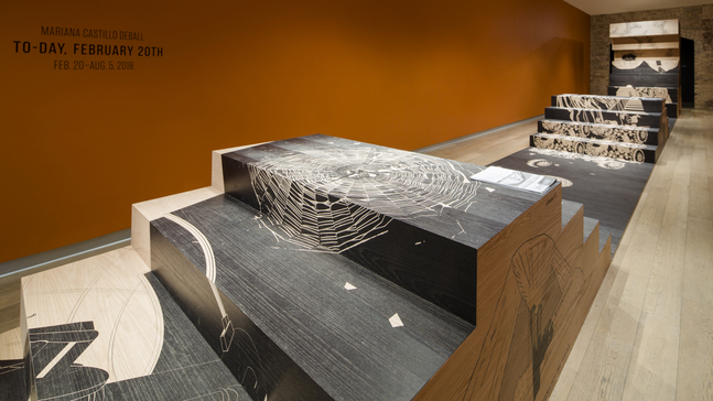 installation view mariana castillo deball: to-day, february 20th, scad museum of art, georgia, 2018. courtesy of the savannah college of art and design


&amp;nbsp;
