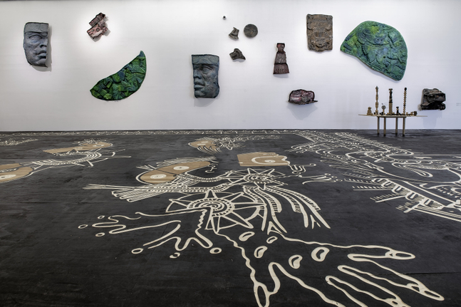 installation view mariana castillo deball: amarantus, muac, mexico city, 2021. photo: oliver santana


&amp;nbsp;
