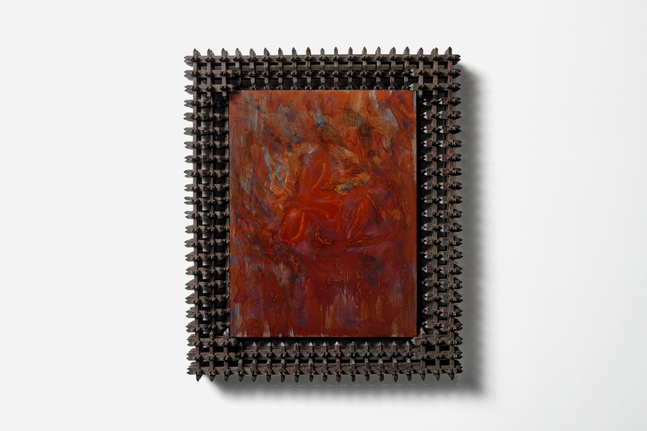 wangshui
history of the universe, 2024
ink on aluminum, and found artist frame
60.3 x 50.5 x 9.2 cm (23 3/4 x 19 7/8 x 3 5/8 in)


&amp;nbsp;
