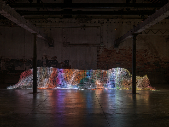 installation view of wangshui in foreigners everywhere, 60th venice biennale, 2024. photo: nick ash


&amp;nbsp;
