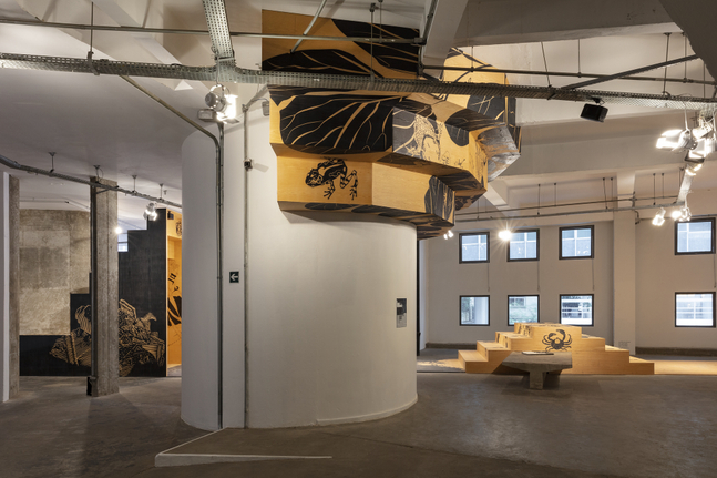 installation views mariana castillo deball: a&amp;nbsp;noite, as part of to-day project, pivô, são paulo, 2023. photo: everton ballardin


&amp;nbsp;
