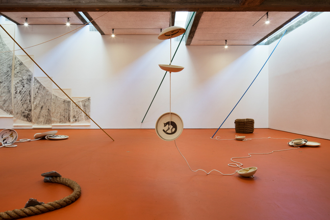 installation view mariana castillo deball: feathered changes, serpent disappearances, san francisco art institute, 2016. photo: gregory goode


&amp;nbsp;
