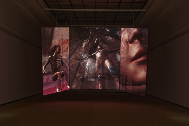 installation view of wangshui: window of tolerance, haus der kunst, munich, 2023. photo: milena wojhan


&amp;nbsp;
