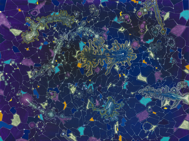 Hoku, 2026 Acrylic on linen 30 x 40 inches