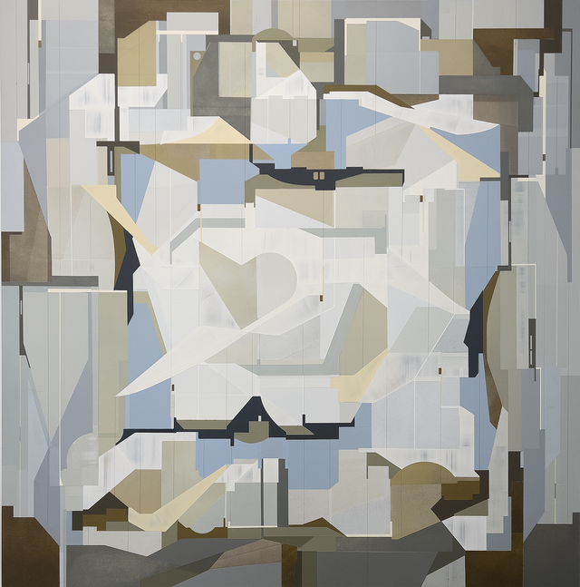 James Kennedy
ETHOS, 2025
acrylic polymer on incised eucalyptus masonite