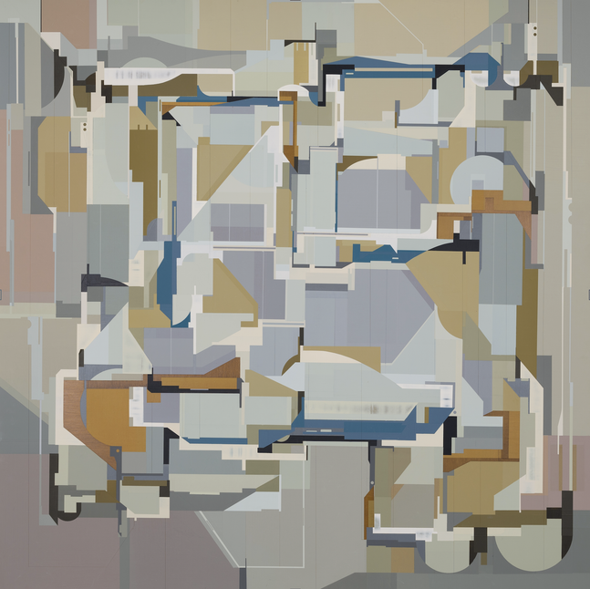 James Kennedy
FENESTRA
acrylic polymer on incised eucalyptus masonite
52h x 52w in