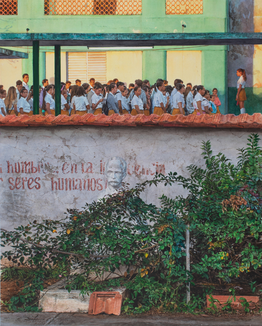 Rance Jones, Seres Humanos, 2022, watercolor on paper, 31 x 25 inches