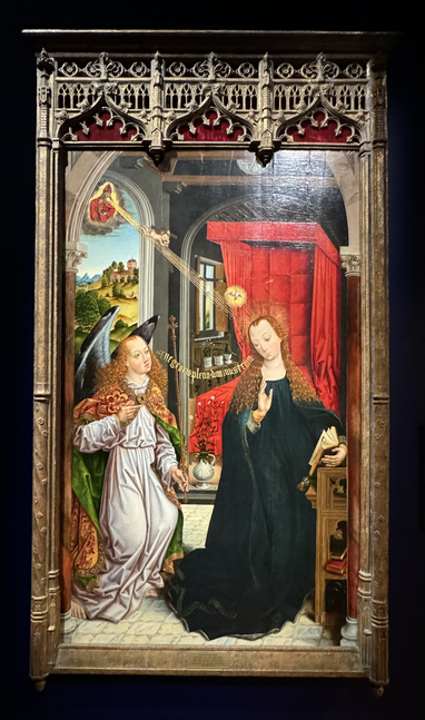 "The Annunciation," late 15th century, Master of the Retable of the Reyes Católicos