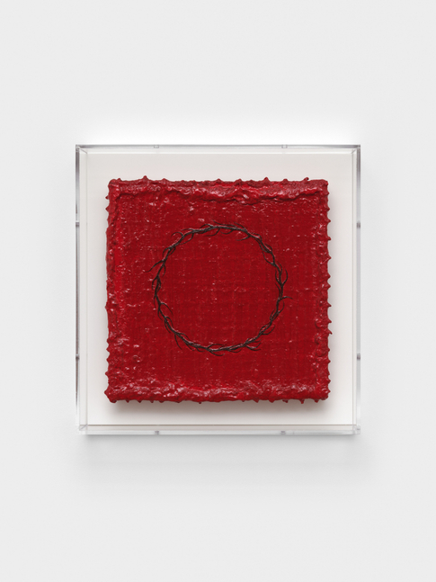 Crown of Thorns, 1990
Oil on canvas
11 x 11 inches (27.9 x 27.9 cm)