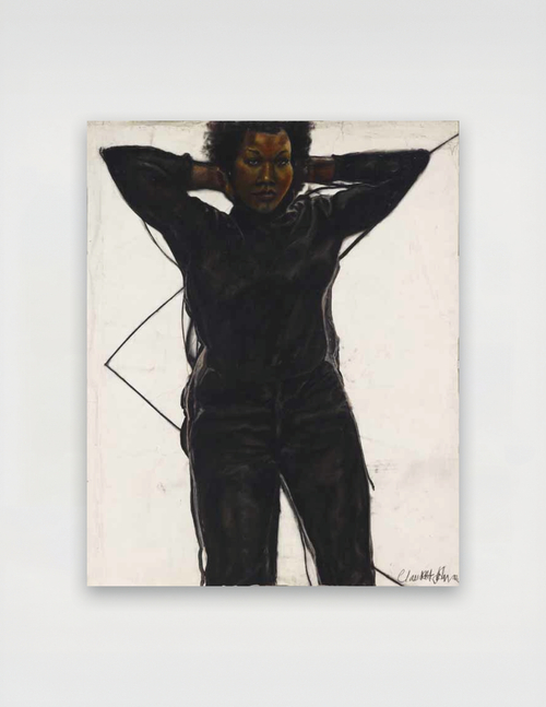 Trilogy (Part Two) Woman in Black,&amp;nbsp;1982-1986
Watercolor, gouache and pastel on paper
60 x 48 inches (152.5 x 122 cm)