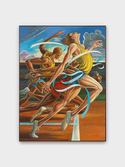Dead Heat, 2004
Acrylic on canvas
48 x 36 inches (121.9 x 91.4 cm)