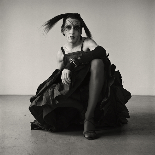 John Heys in Lana Turner&amp;#39;s Gown (III), 1979