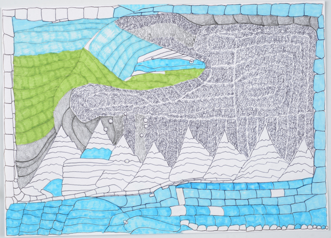 Untitled, 2008

ink and graphite on paper

8 1/4 x 11 5/8 in. / 21 x 29.5 cm