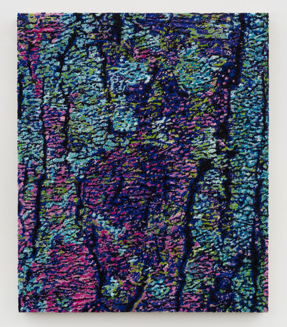 Douglas Melini

Tree (White oak in purple, green and blue), 2026

Oil on linen

36h x 30w in

&amp;nbsp;