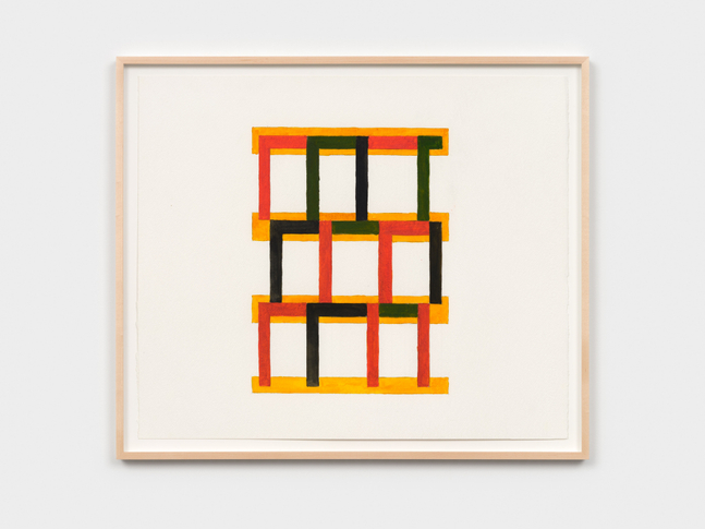 David Novros

untitled, 2023

watercolor and graphite on paper

21 7/8 x 26 1/8 in. (55.6 x 66.4 cm)

frame: 24 1/2 x 28 1/2 x 1 1/2 in. (62.2 x 72.4 x 3.8 cm)