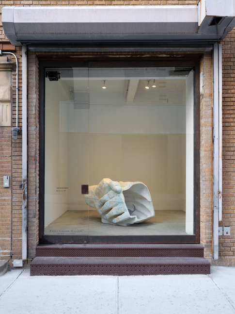 Installation view of Justin Matherly, Room to live (2020), Paula Cooper Gallery, New York.