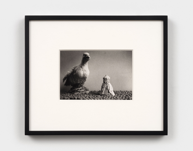 Ralph Lemon, Duck with Headless Belle (Motel Room Installation, Birmingham, Alabama),&amp;nbsp;2001, gelatin silver print, 5 x 7 inches. &amp;copy; Ralph Lemon. Courtesy Paula Cooper Gallery. Photo: Steven Probert Studio