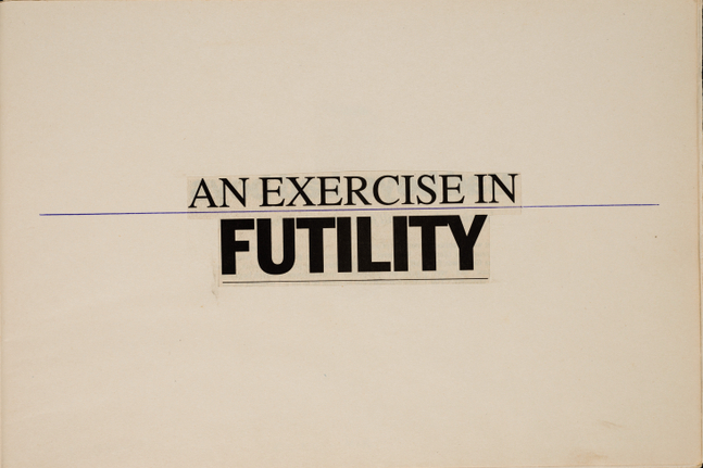 Legal Book 3, An Exercise in Futility, 1995