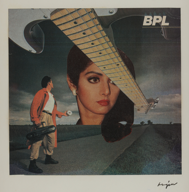 From the series Mild Terrors II
1991&amp;ndash;96
Collage from print media on A4 sheet