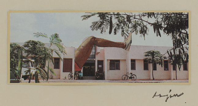 From the series Mild Terrors II
1991&amp;ndash;96
Collage from print media on A4 sheet