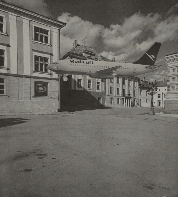 Poster
Paint, collage from print media, undated
27.9 x 25.3 cm / 11 x 10 in