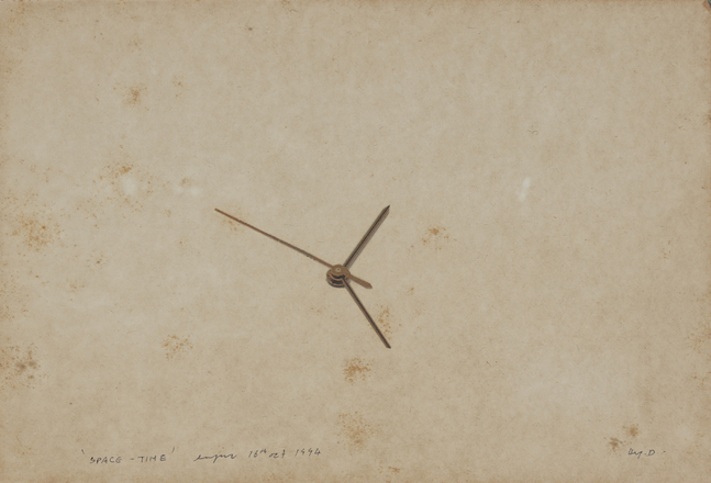 SPACE &amp;ndash; TIME, 1994
Collage on paper
18.5 x 27 cm / 7.2 x 10.6 in