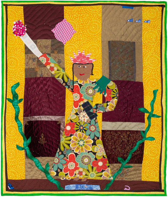 Yvonne Wells
Statue of Liberty, 2017
Assorted fabrics
72.5 x 60 in