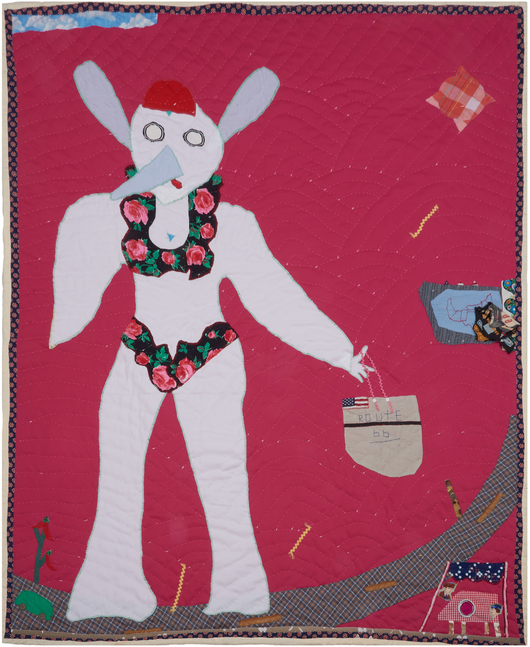 Yvonne Wells
Hollywood Walk of Fame (Six Stars), 2026
Assorted fabrics
84 x 72.5 in