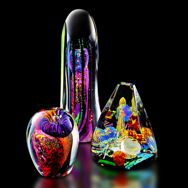 Collette Fortin &amp; Berry Davis-Neptune Hot Glass