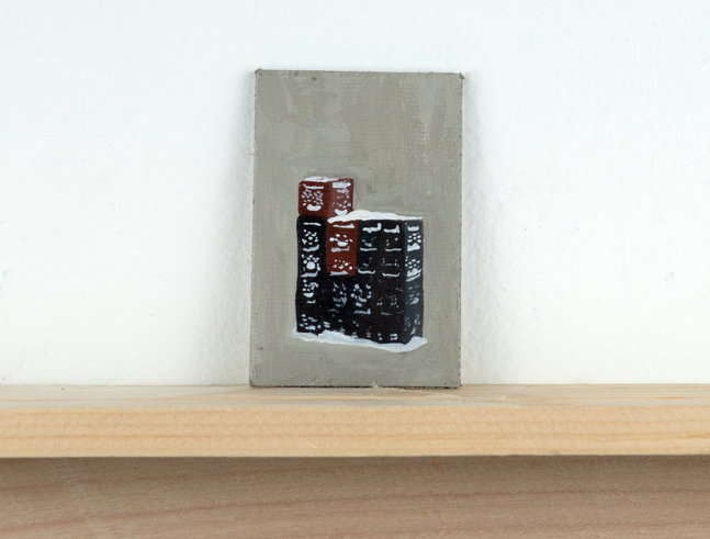 Location Sample 01 3” x 2”  Oil On Panel