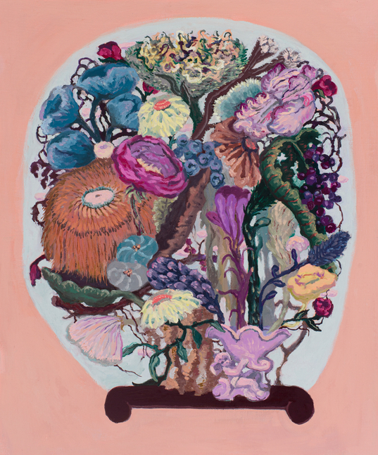 Mirror  24" x 20"  Oil On Linen Over Panel