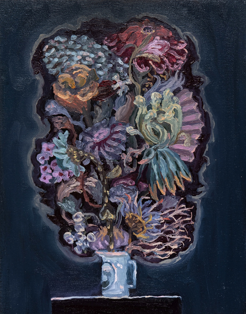 Stein  14" x 11"  Oil On Canvas Over Panel