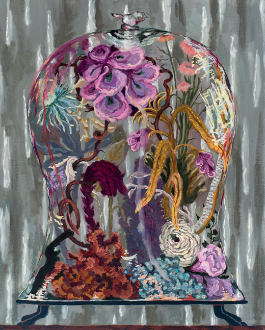 Clawfeet  30" x 24"  Oil On Linen Over Panel