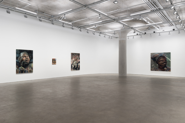 Noel Anderson: Courtside Sermon (installation view)