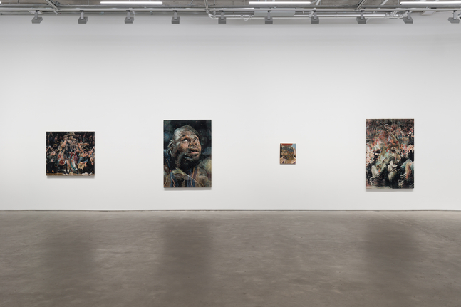 Noel Anderson: Courtside Sermon (installation view)