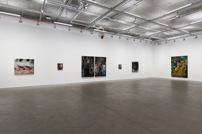 Noel Anderson: Courtside Sermon (installation view)