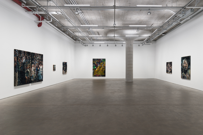 Noel Anderson: Courtside Sermon (installation view)