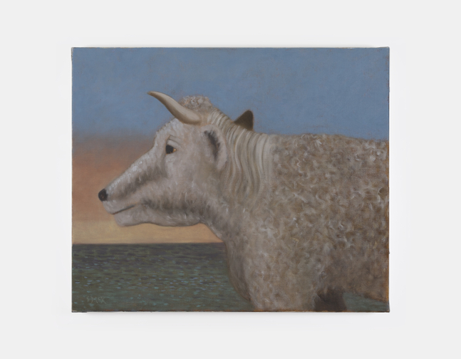 Stephen McKenna&amp;nbsp;

Cow&amp;#39;s Head with Sea,&amp;nbsp;2000

oil on canvas

50 x 60 cm / 19.7 x 23.6 in&amp;nbsp; &amp;nbsp;
