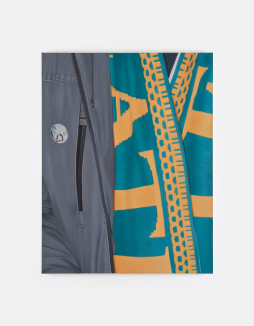 Marcel Vidal&amp;nbsp;

Badge, 2026

oil on linen

90 x 70 cm / 35.4 x 27.6 in&amp;nbsp; &amp;nbsp;