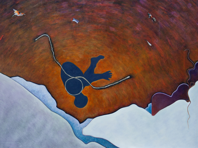 Mimi Chen Ting (1946 &amp;ndash; 2022)

Origins, 1991

acrylic on canvas

36 x 48 inches; 91.4 x 121.9 centimeters