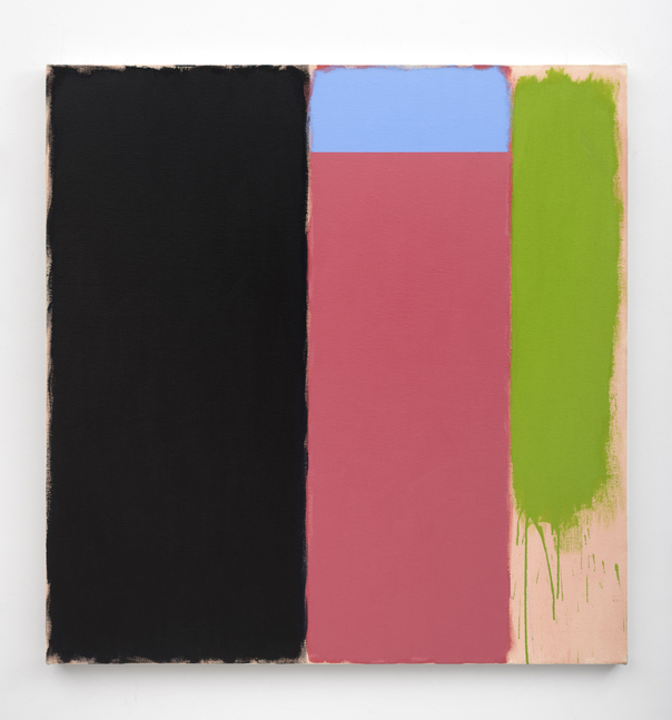 Doug Ohlson (1936-2010) Lady X, 1985  acrylic on canvas 62 1/4 x 60 inches;  158.1 x 152.4 centimeters LSFA# 12449