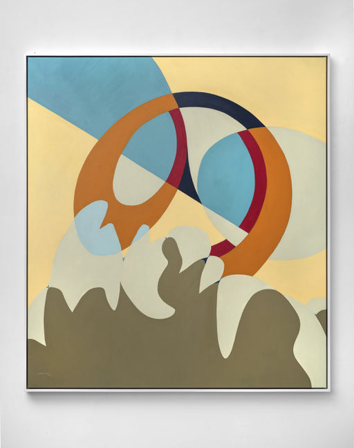 The Sea Within Me, 2016     acrylic on canvas 53 x 48 inches;  134.6 x 121.9 centimeters LSFA# 15548