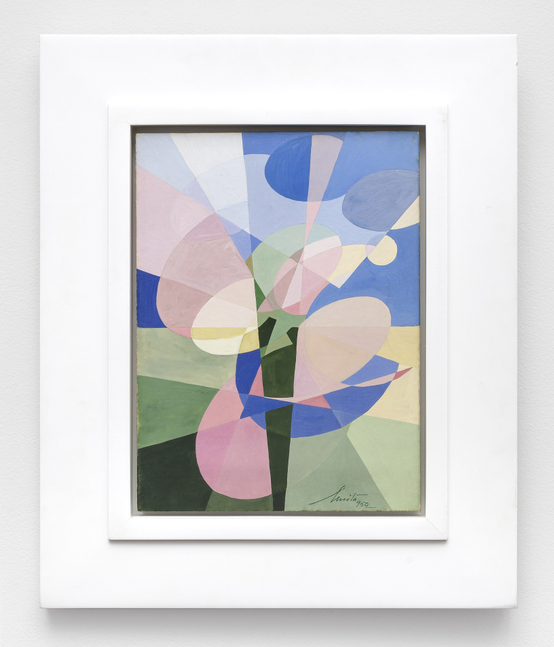 Anita Payró (1897-1980) Untitled Abstract Composition, 1950 oil and tempera on board 14 1/2 x 10 3/4 inches; 36.8 x 27.3 centimeters LSFA# 11109