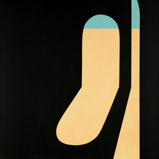 Desert Light, 1964, oil on canvas 36 x 36 inches;  91.4 x 91.4 centimeters LSFA# 10496